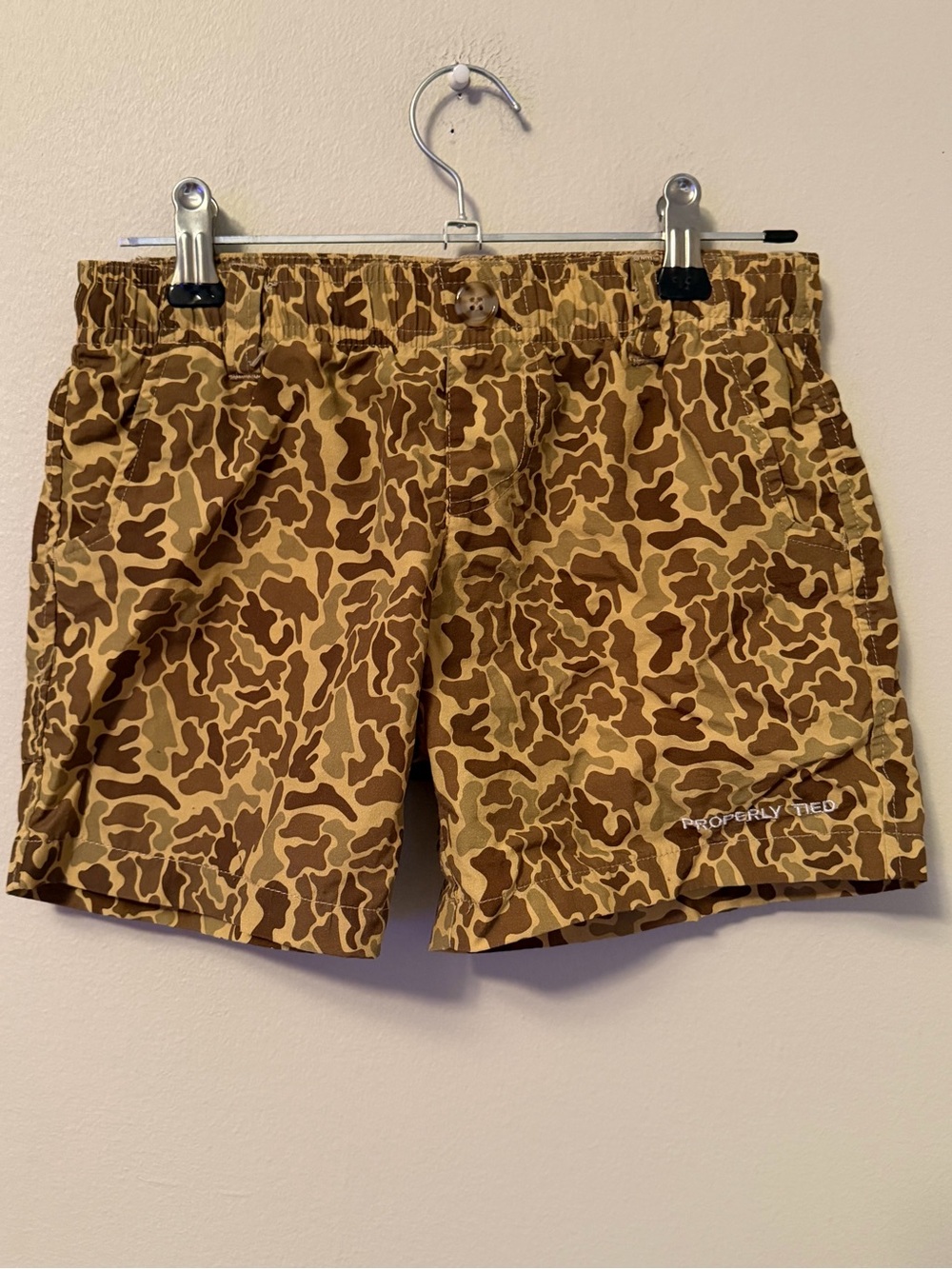 Properly Tied Vintage Camo Mallard Shorts